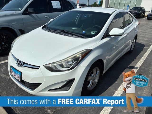 Used 2014 Hyundai Elantra SE with VIN 5NPDH4AE2EH519458 for sale in St. Peters, MO