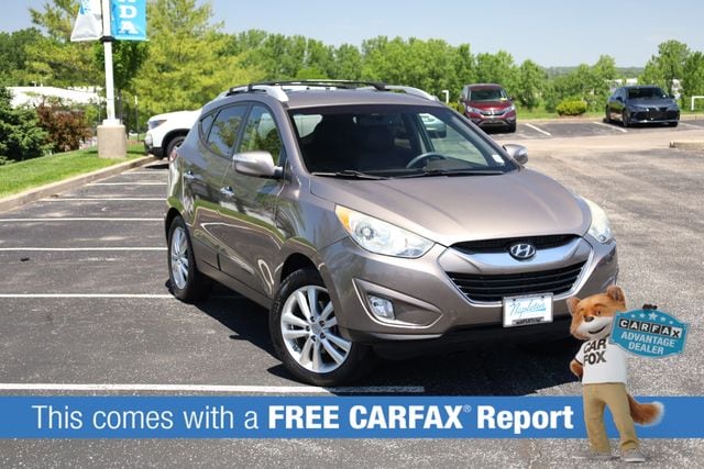 Used 2013 Hyundai Tucson Limited with VIN KM8JUCAC5DU559816 for sale in St. Peters, MO