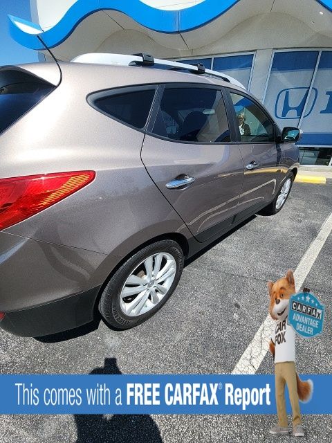 Used 2013 Hyundai Tucson Limited with VIN KM8JUCAC5DU559816 for sale in St. Peters, MO