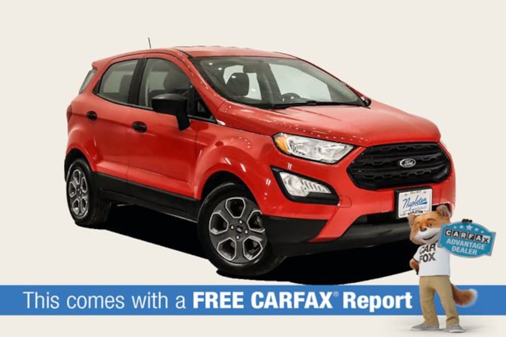 Used 2020 Ford EcoSport S SUV