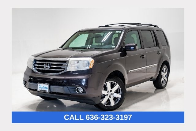 Used 2014 Honda Pilot Touring with VIN 5FNYF4H90EB015277 for sale in St. Peters, MO
