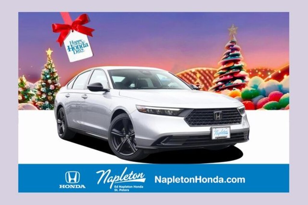 New 2025 Honda Accord Hybrid Sport-L Sedan