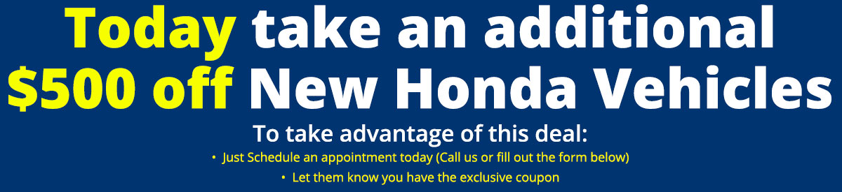New Honda deals st peters Sale