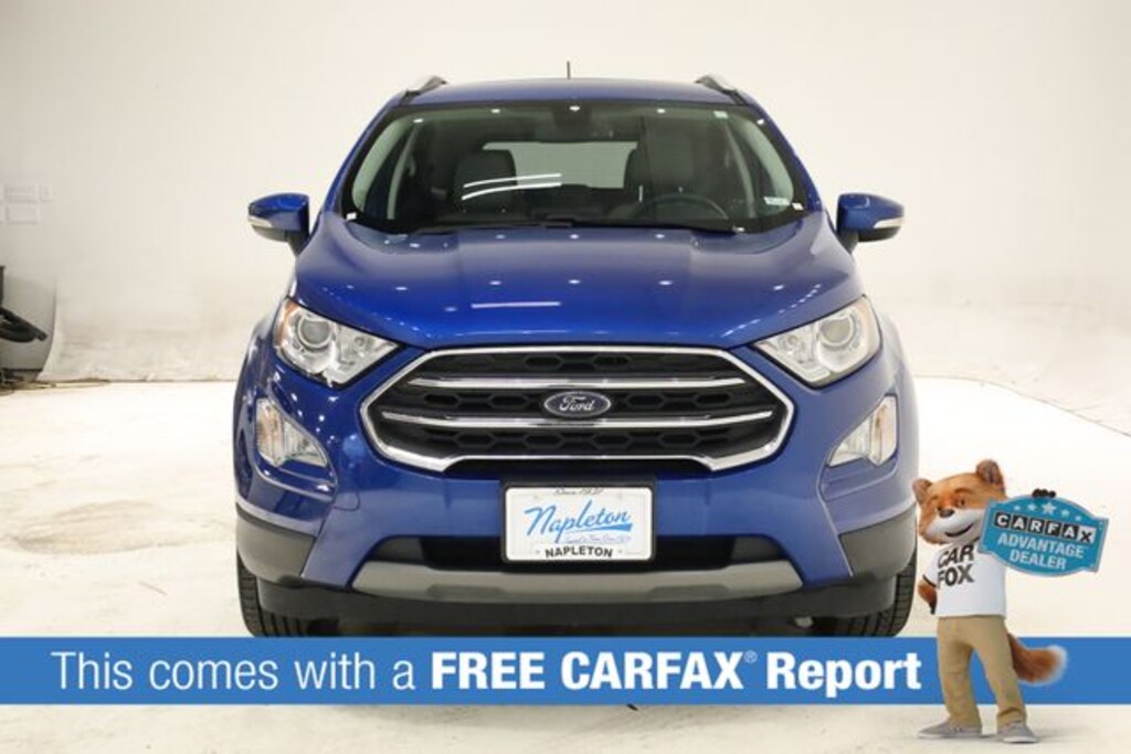 Used 2021 Ford EcoSport Titanium SUV