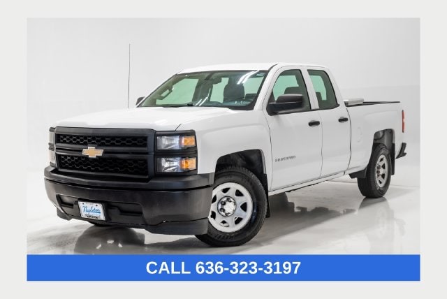 Used 2014 Chevrolet Silverado 1500 Work Truck 1WT with VIN 1GCRCPEH5EZ185042 for sale in St. Peters, MO