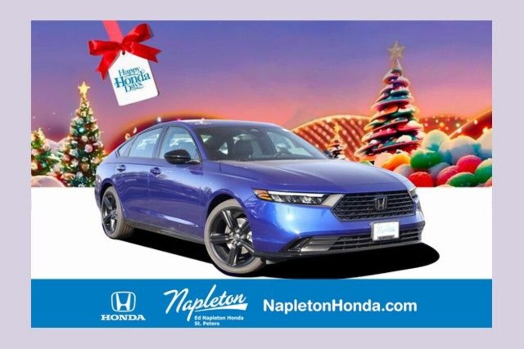 New 2025 Honda Accord Hybrid Sport-L Sedan