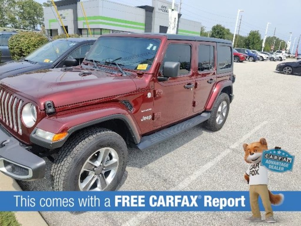 Used 2021 Jeep Wrangler Unlimited Sahara SUV