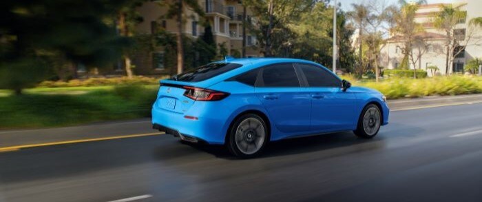 honda civic test drive