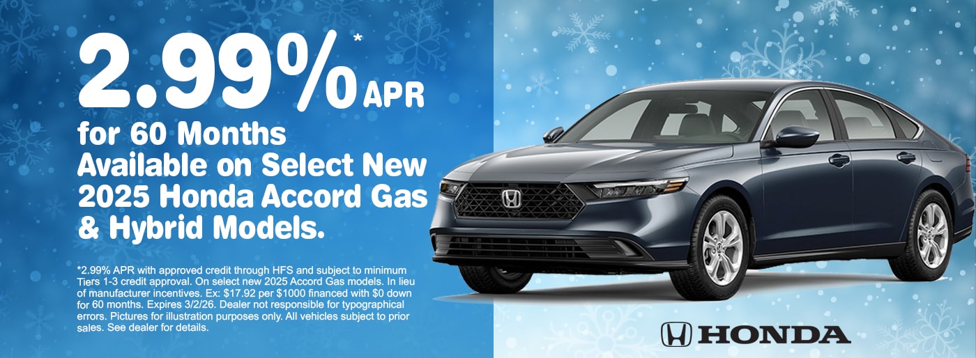 Honda Incentives January