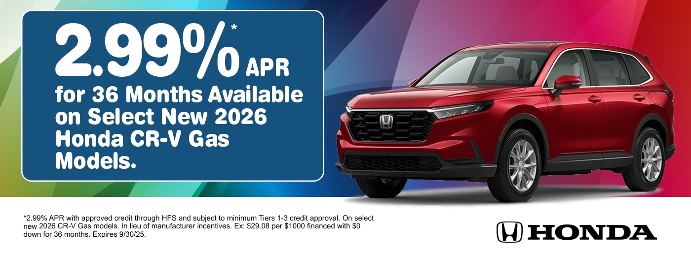 Honda Incentives September
