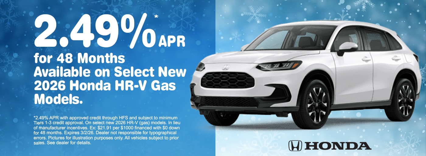 Honda Incentives January