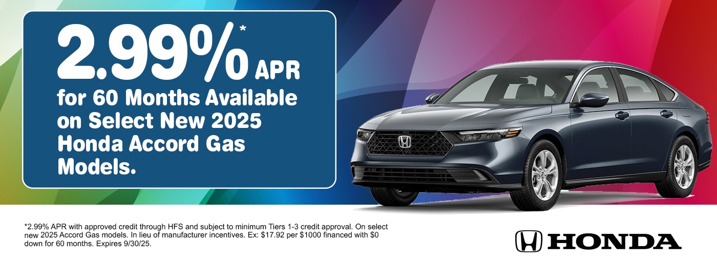 Honda Incentives September