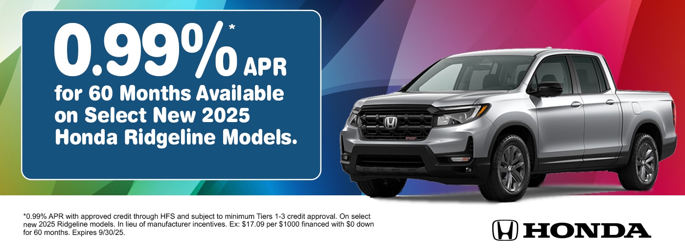 Honda Incentives September