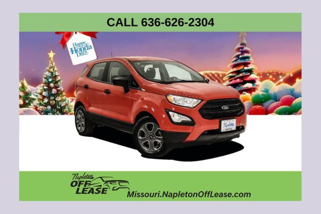 Used 2020 Ford EcoSport S SUV