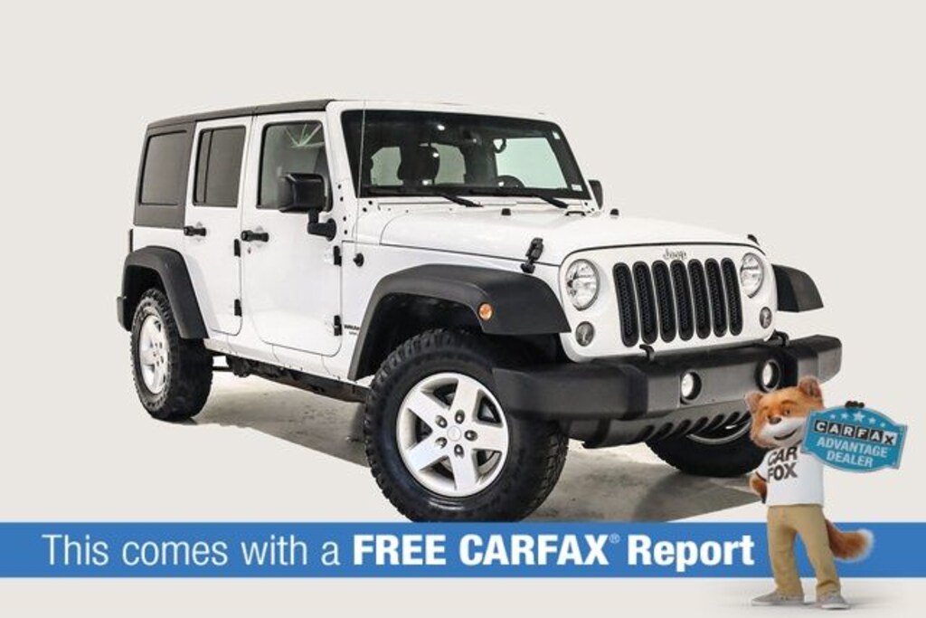 Used 2016 Jeep Wrangler JK Unlimited Unlimited Sport SUV