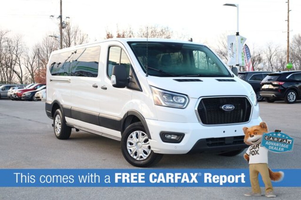Used 2023 Ford Transit-350 Passenger XLT Wagon Low Roof Van