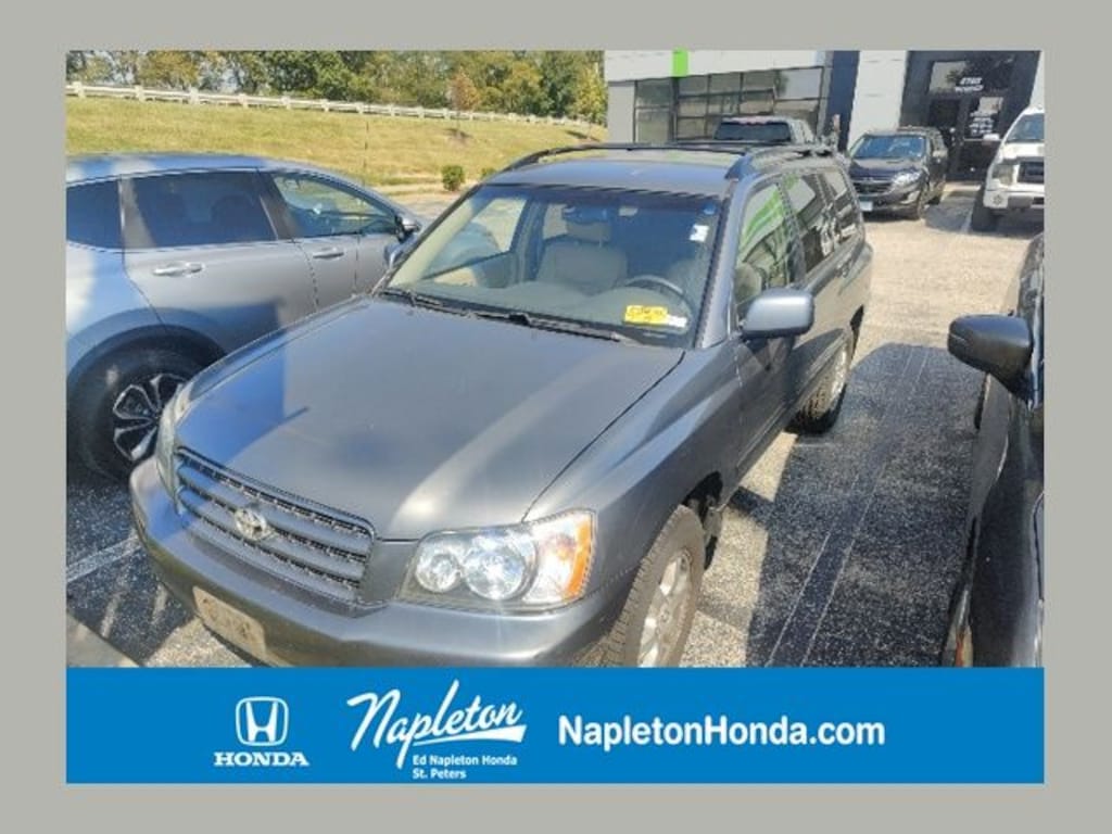 Used 2002 Toyota Highlander V6 SUV