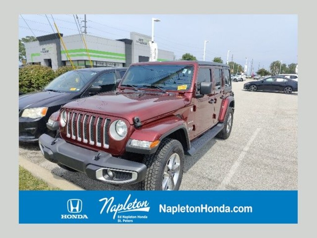 Used 2021 Jeep Wrangler Unlimited Sahara SUV