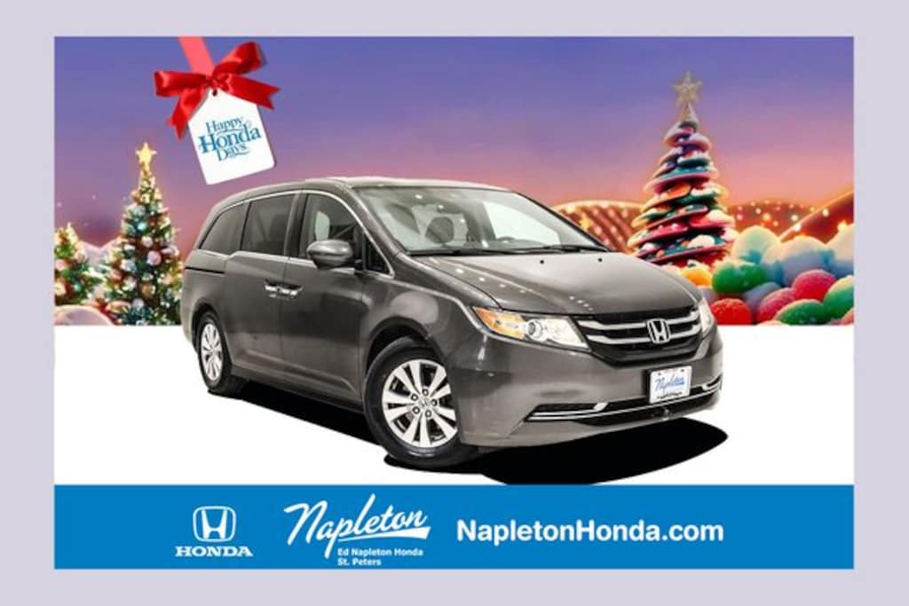 Used 2016 Honda Odyssey EX-L Van Passenger Van