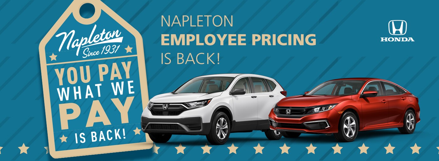 Napleton Honda St Peters dealership new & used car dealer St Louis