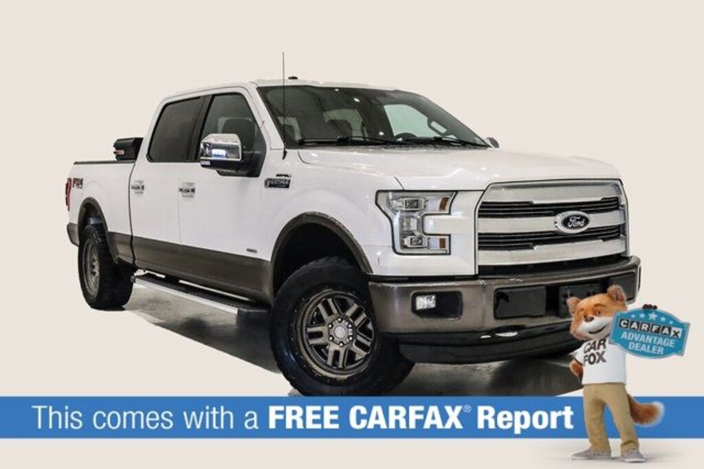 Used 2015 Ford F-150 Lariat Truck SuperCrew Cab