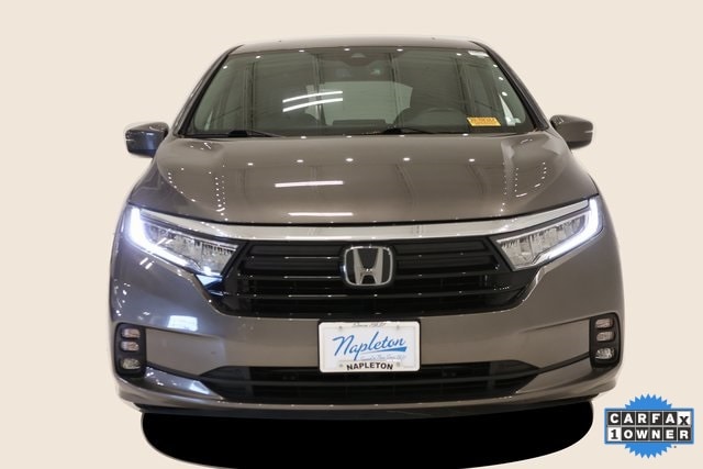 Used 2022 Honda Odyssey EX-L with VIN 5FNRL6H71NB008247 for sale in Saint Peters, MO