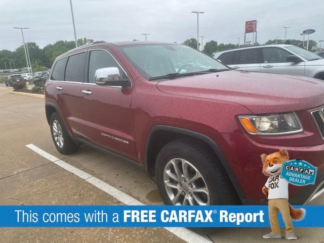 Used 2014 Jeep Grand Cherokee Limited with VIN 1C4RJFBG7EC181055 for sale in Hazelwood, MO