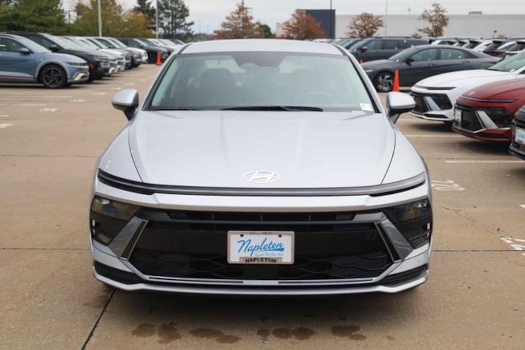 New 2026 Hyundai Sonata Hybrid Blue Sedan