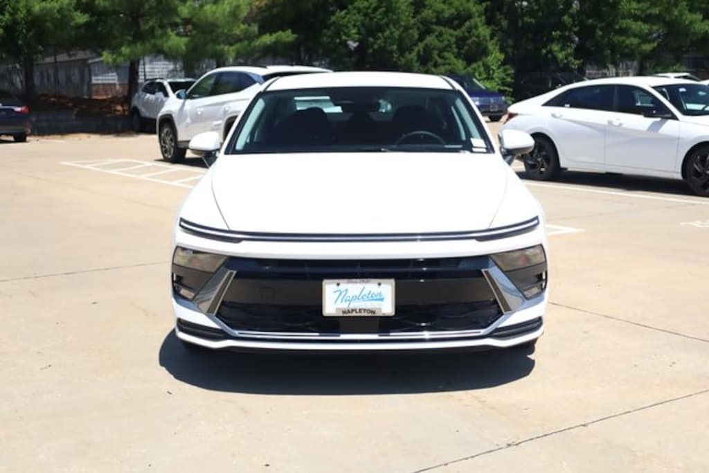 New 2026 Hyundai Sonata Hybrid Blue Sedan