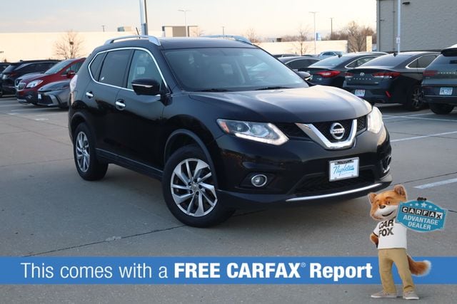 Used 2014 Nissan Rogue SL with VIN 5N1AT2MVXEC829821 for sale in Hazelwood, MO