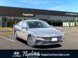 New 2026 Hyundai Elantra Hybrid Blue Sedan