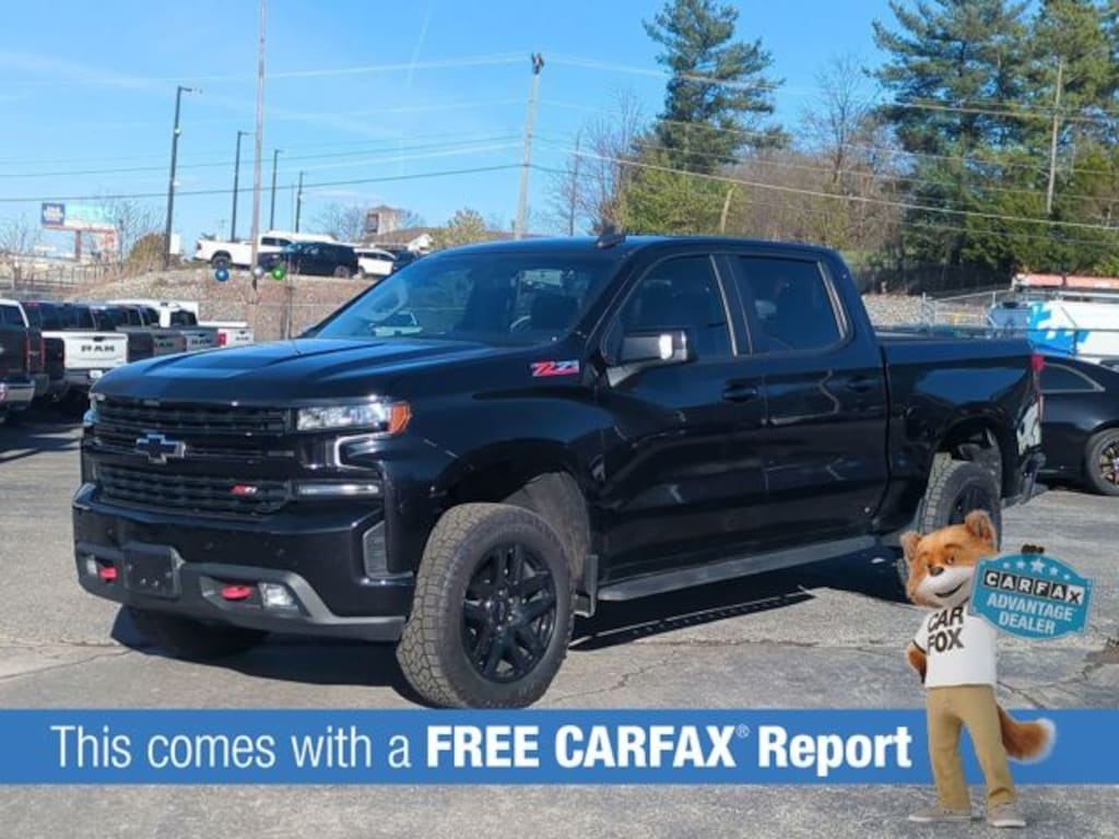 Used 2022 Chevrolet Silverado 1500 LTD LT Trail Boss Truck Crew Cab