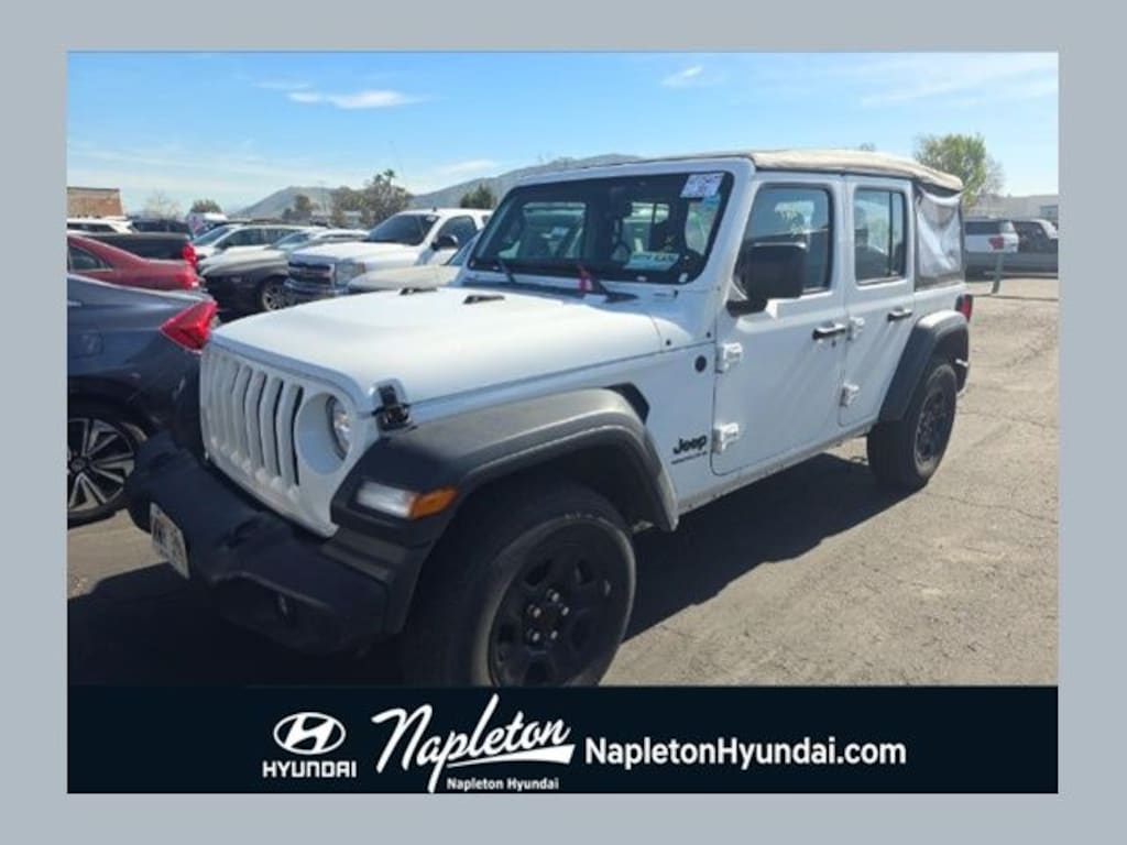 Used 2023 Jeep Wrangler 4-DOOR SPORT 4X4 SUV