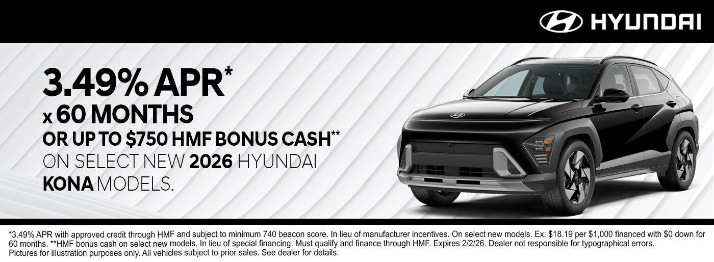 Hyundai Incentives January