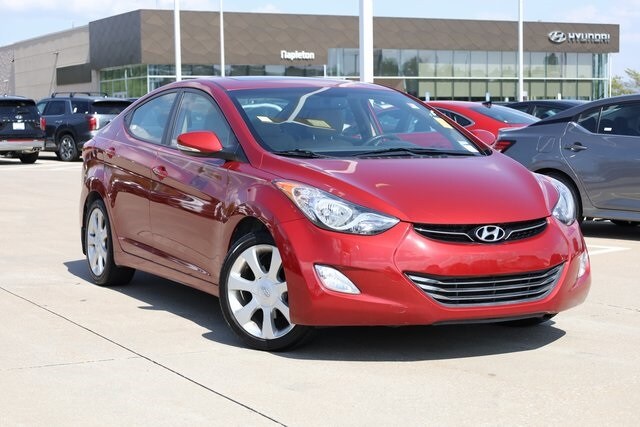 Used 2013 Hyundai Elantra Limited with VIN KMHDH4AEXDU695044 for sale in Hazelwood, MO