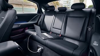 Hyundai Ioniq 6 Rear Seating Laptop Charging