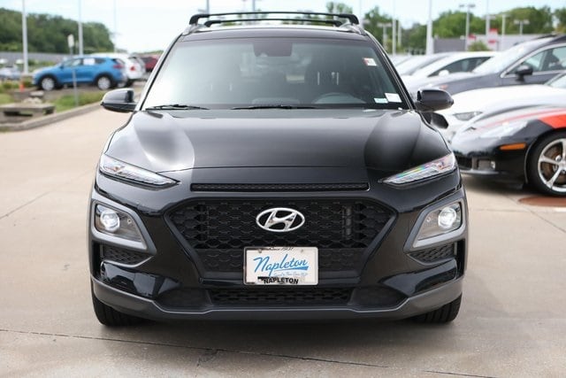 Certified 2021 Hyundai Kona NIGHT with VIN KM8K6CA56MU708735 for sale in Hazelwood, MO