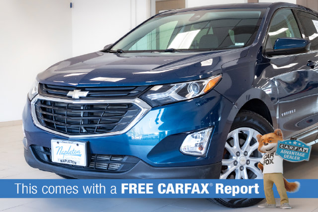 Used 2020 Chevrolet Equinox LT with VIN 3GNAXKEV7LL343127 for sale in Hazelwood, MO
