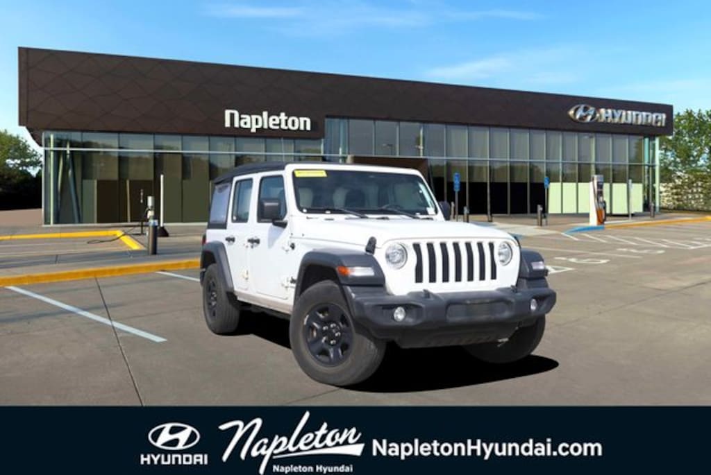 Used 2023 Jeep Wrangler 4-DOOR SPORT 4X4 SUV