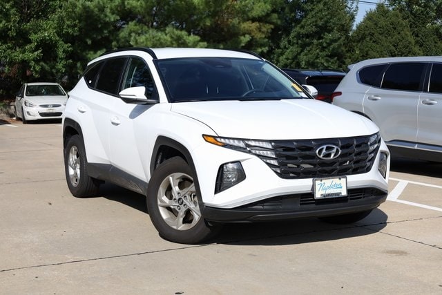 Certified 2023 Hyundai Tucson SEL with VIN KM8JBCAE4PU263861 for sale in Hazelwood, MO