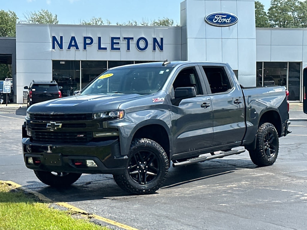 Used 2020 Chevrolet Silverado 1500 LT Trail Boss Crew Cab Short Bed Truck