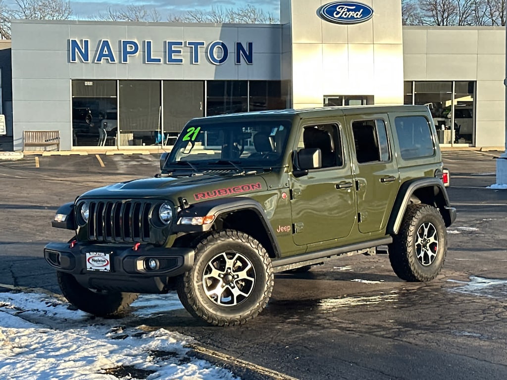 Used 2021 Jeep Wrangler Unlimited Rubicon SUV