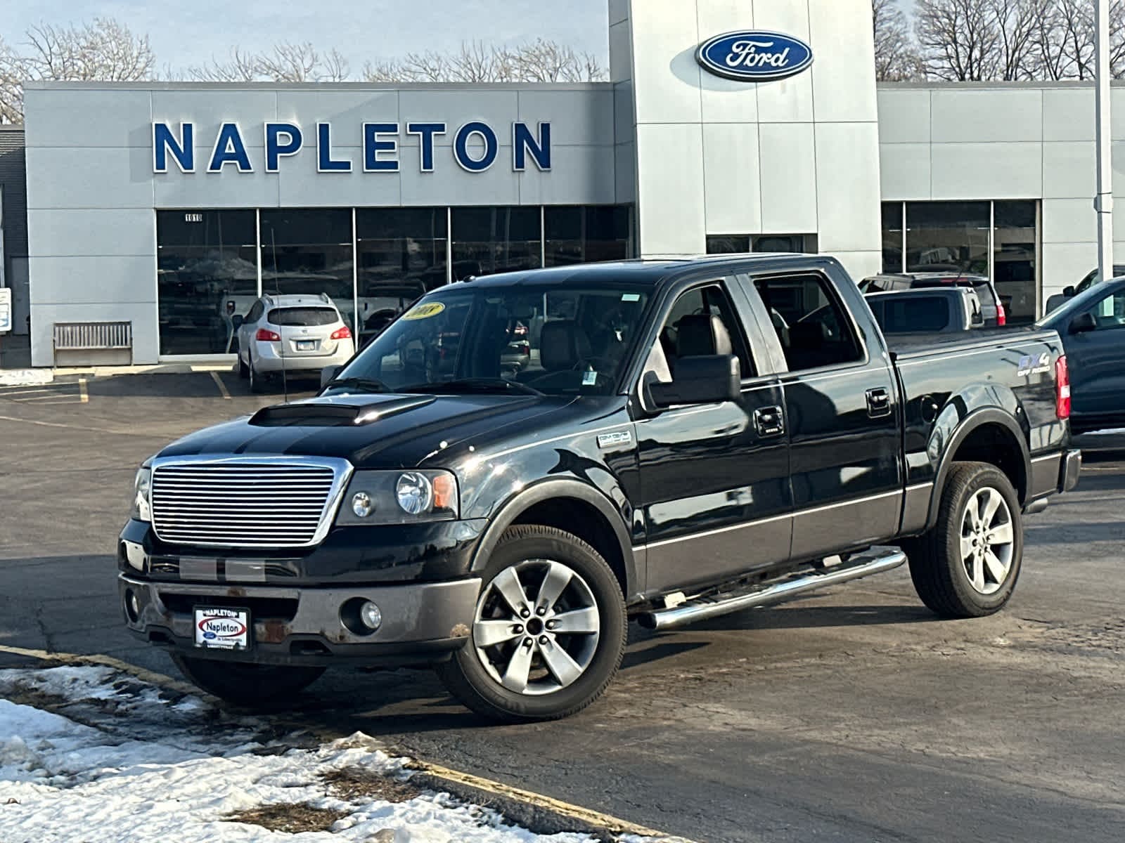 Used 2008 Ford F-150 FX4 with VIN 1FTPW14V58FB21074 for sale in Libertyville, IL