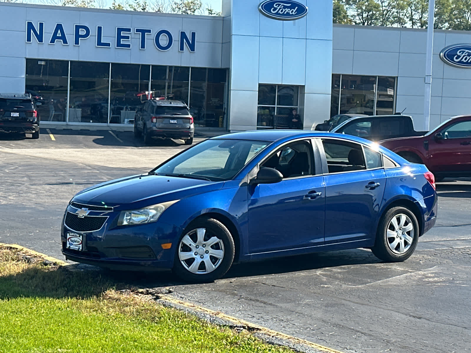 Used 2013 Chevrolet Cruze LS with VIN 1G1PA5SH4D7193366 for sale in Libertyville, IL