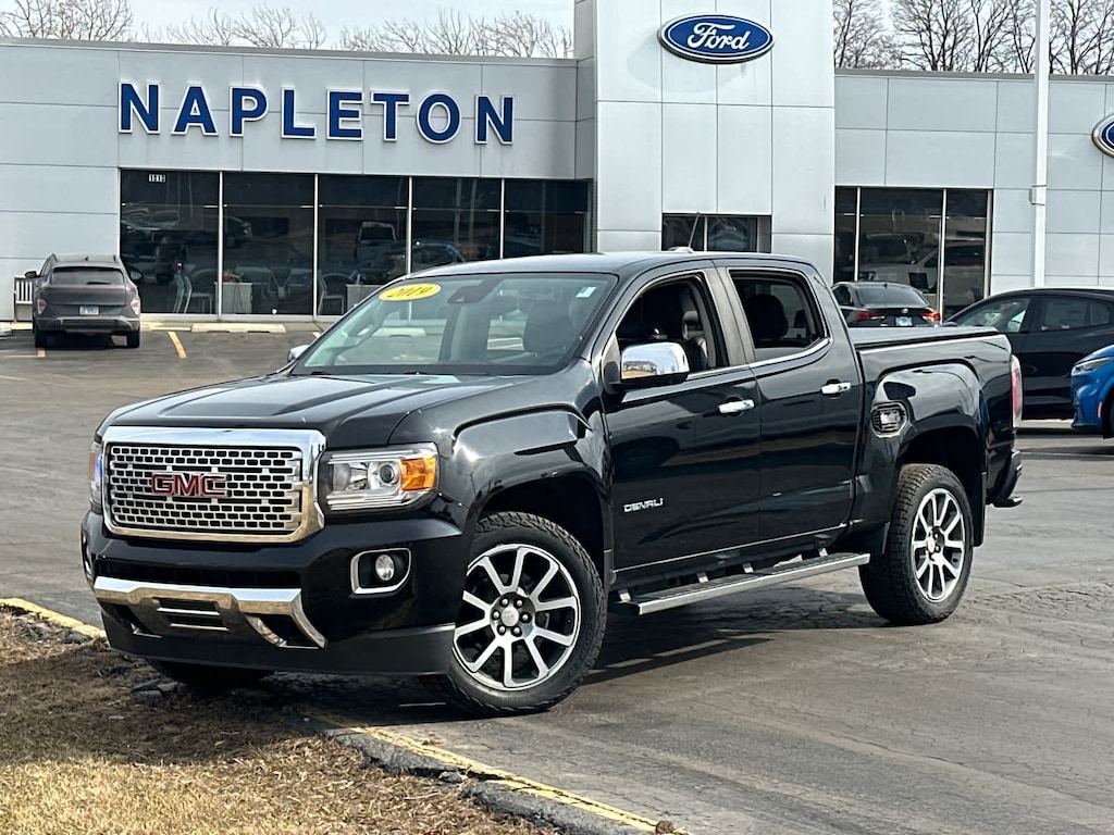 Used 2019 GMC Canyon Denali Crew Cab Short Bed Truck