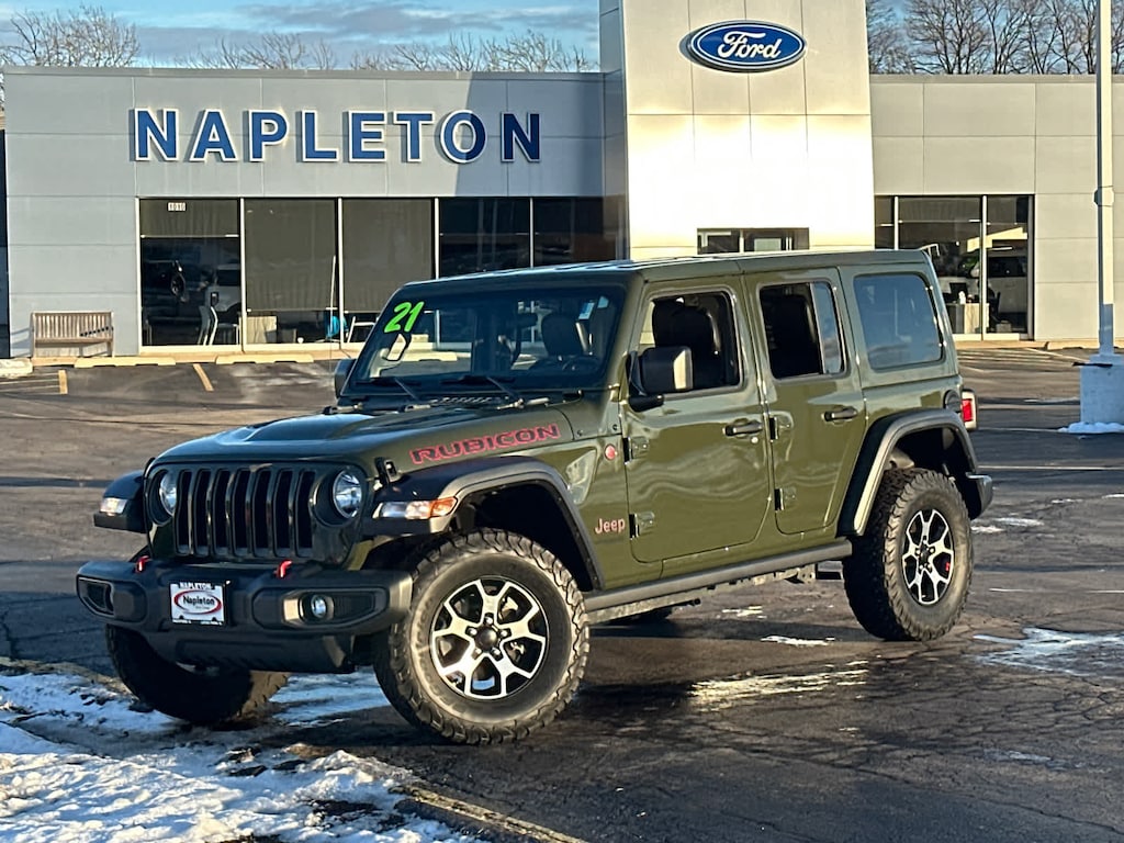 Used 2021 Jeep Wrangler Unlimited Rubicon SUV