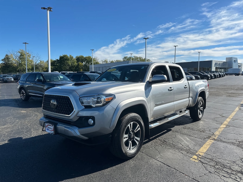 Used 2018 Toyota Tacoma TRD Sport Crew Cab Long Bed Truck