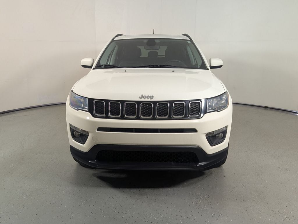 Used 2021 Jeep Compass Latitude with VIN 3C4NJCBB0MT502096 for sale in Palm Beach Gardens, FL