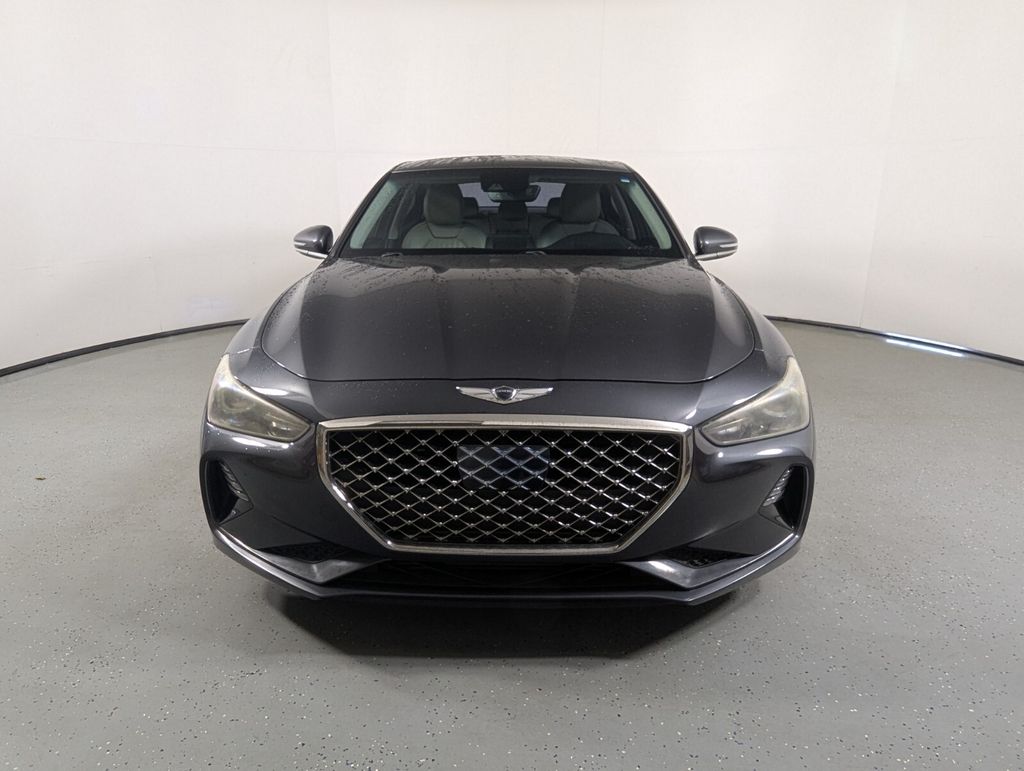 Used 2019 GENESIS G70 Advanced with VIN KMTG54LE3KU034283 for sale in Palm Beach Gardens, FL