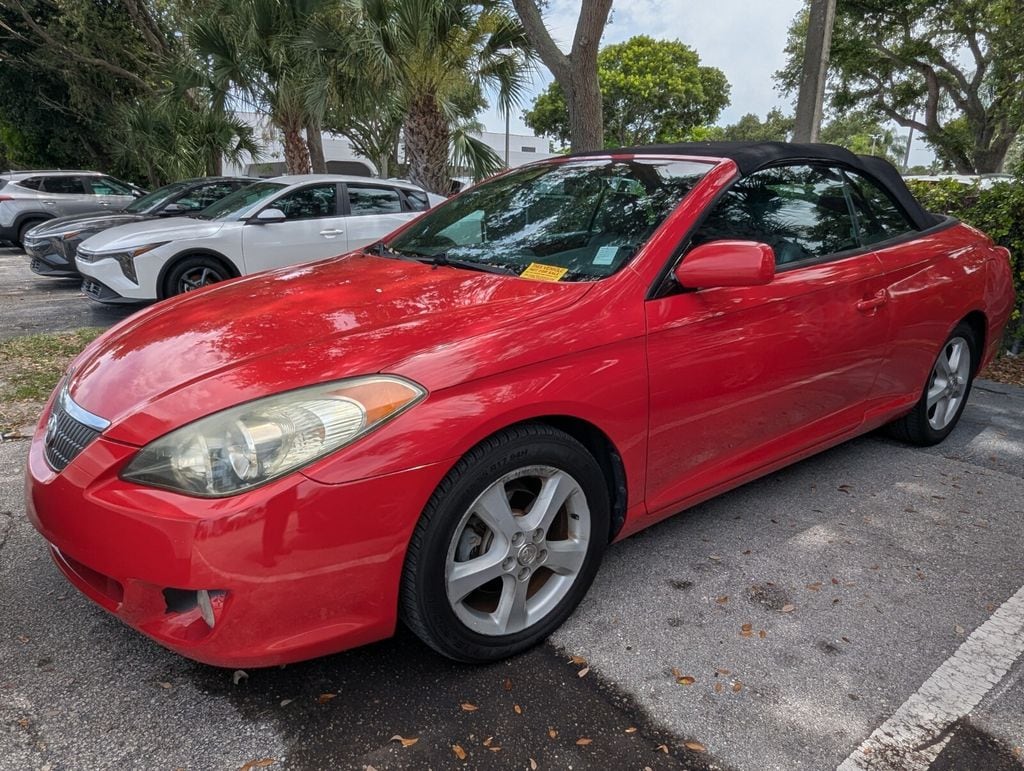 Used 2006 Toyota Camry Solara SLE with VIN 4T1FA38P76U073793 for sale in Palm Beach Gardens, FL
